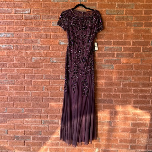 Adrianna Papell Beaded Gown - Picture 2 of 7